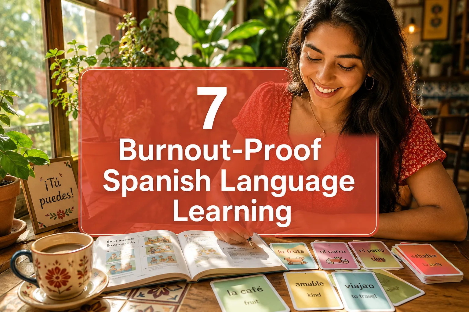 7 Burnout-Proof Spanish Language Learning Plan Steps to Actually Speak in 90 Days